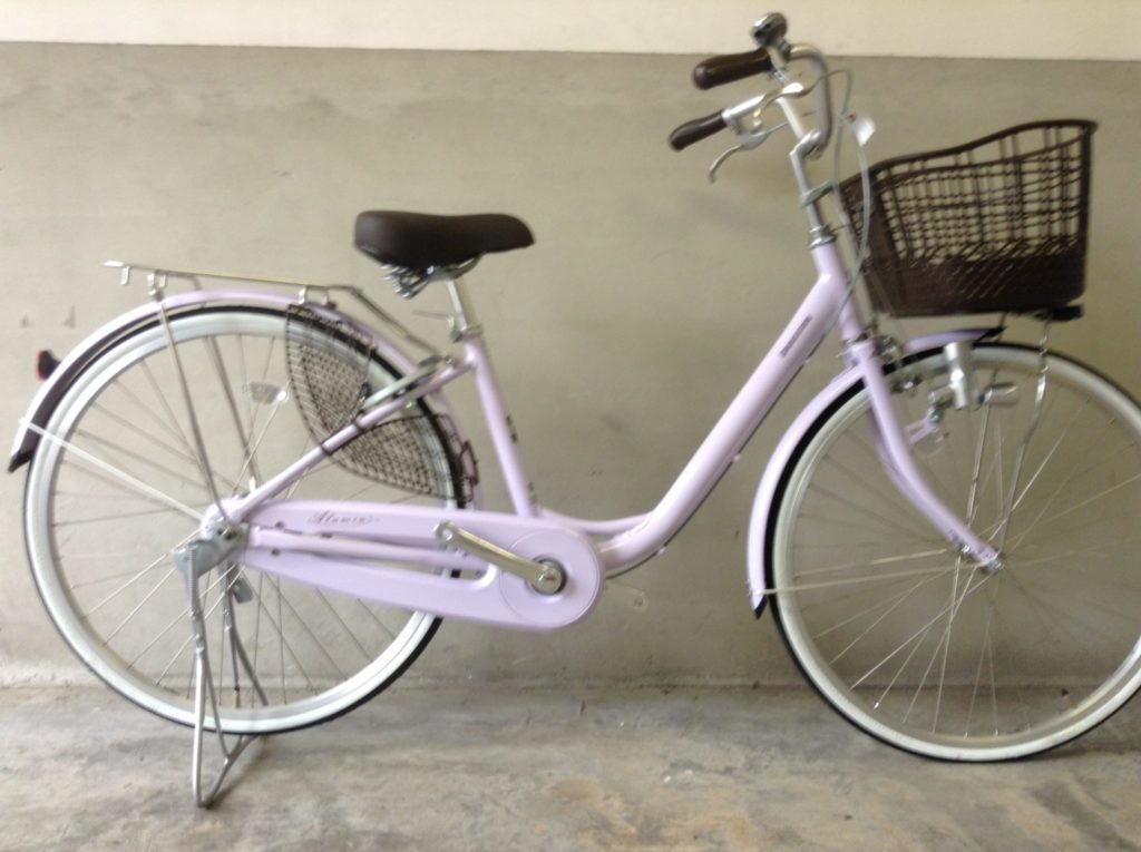 自転車 ラベンダー